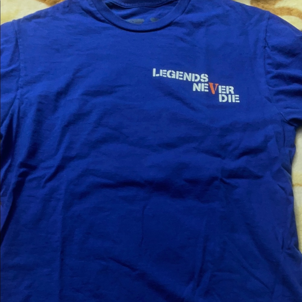 VLONNE Legends Never Die Blue T-Shirt